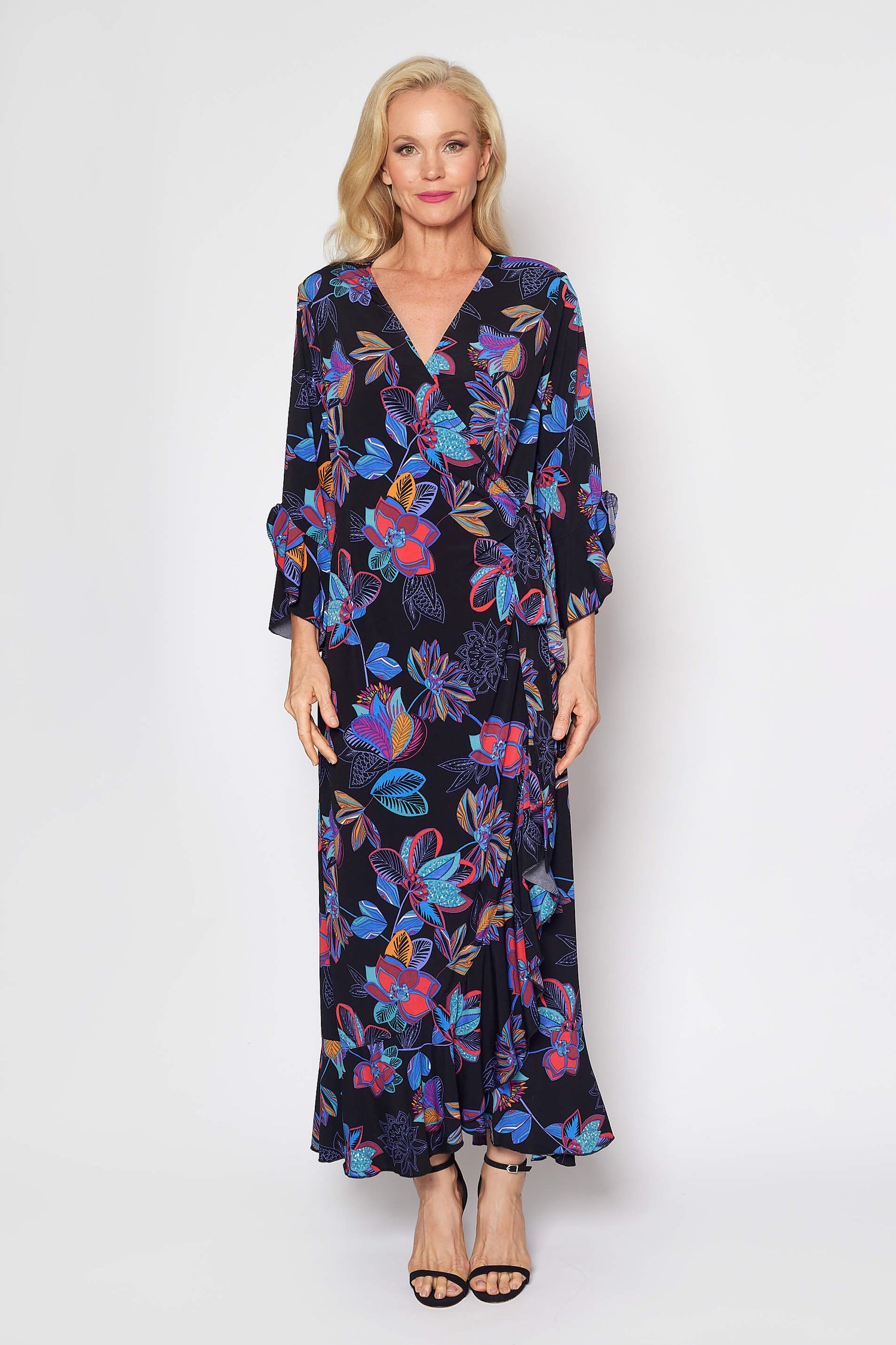 Jersey Wrap Dress (Multiprint)