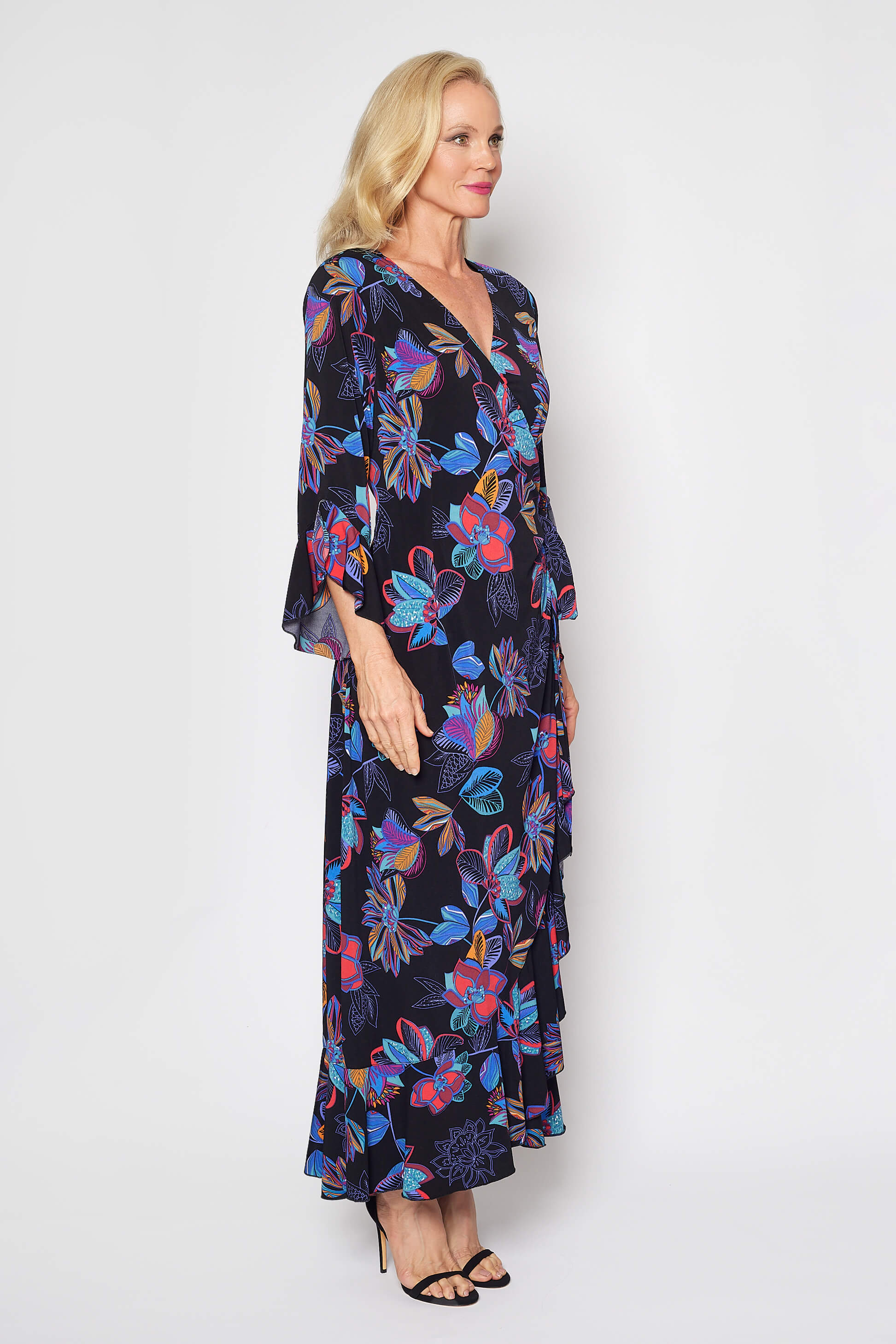 Jersey Wrap Dress (Multiprint)