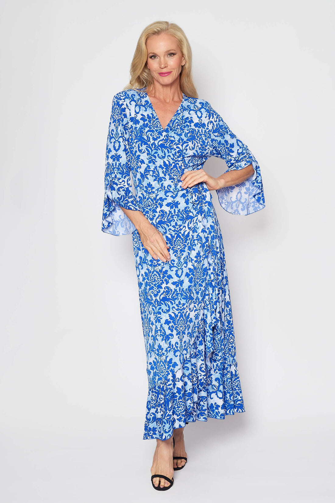 Jersey Wrap Dress (Grecian)