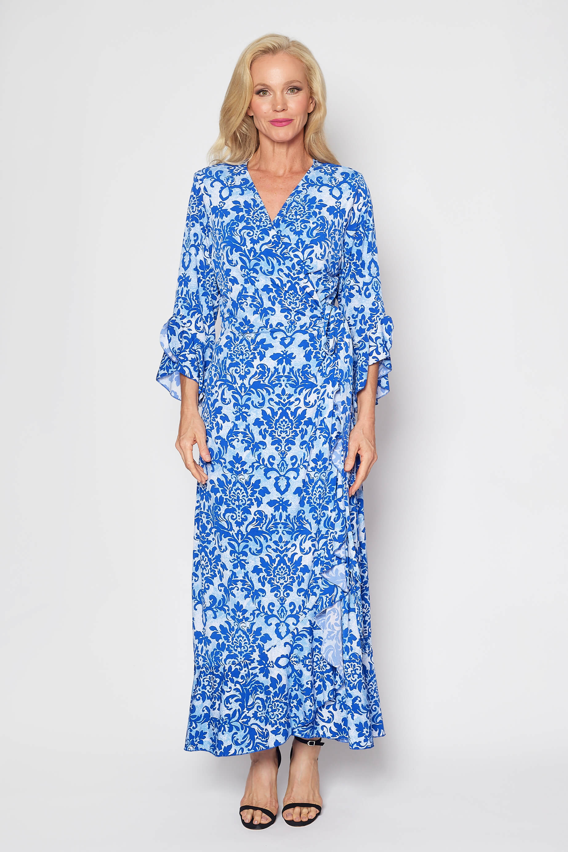 Jersey Wrap Dress (Grecian)