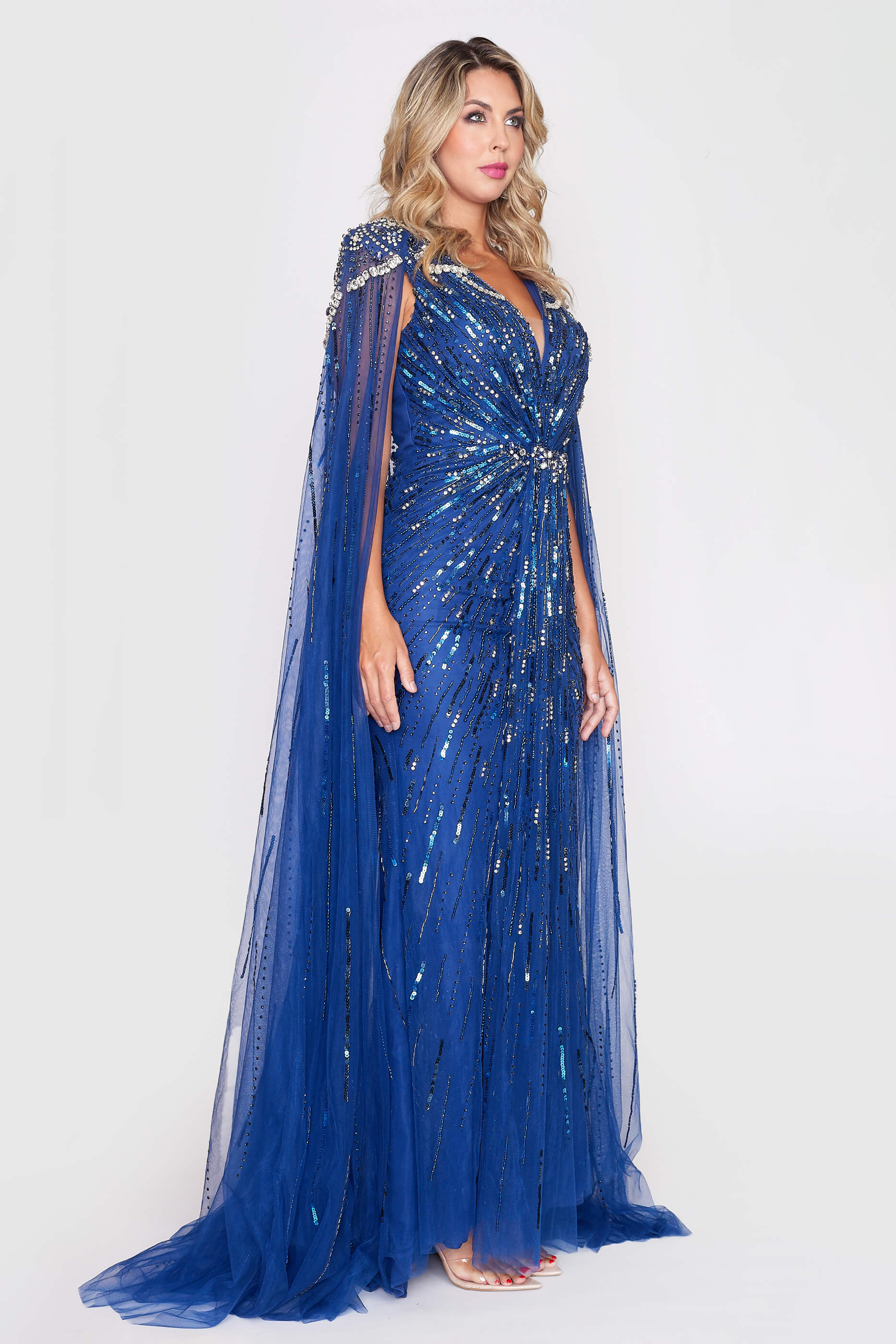 Navy Hollywood Dress