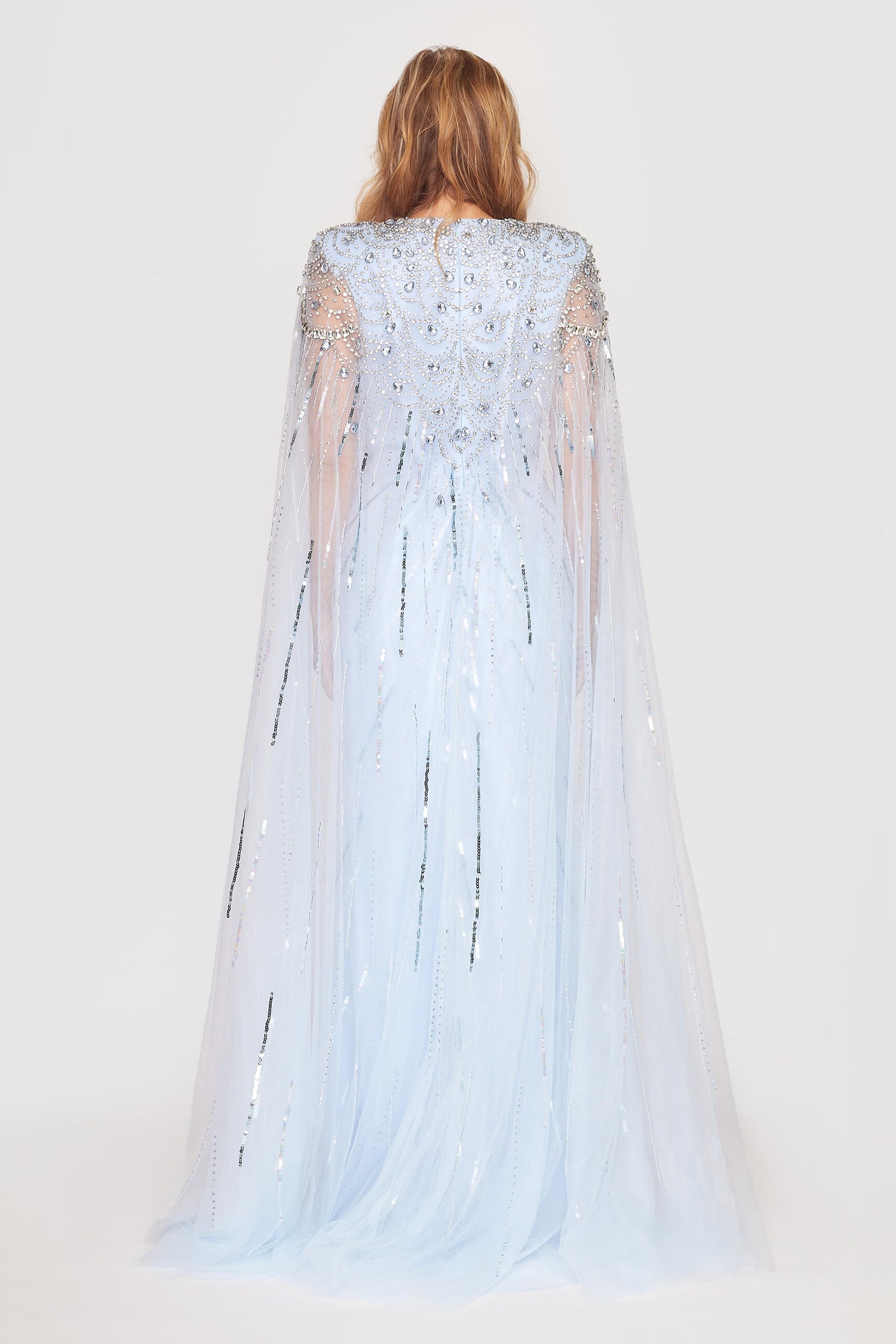 Baby Blue Hollywood Dress