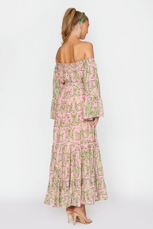 Fleur-De-Lis Gypsy Dress